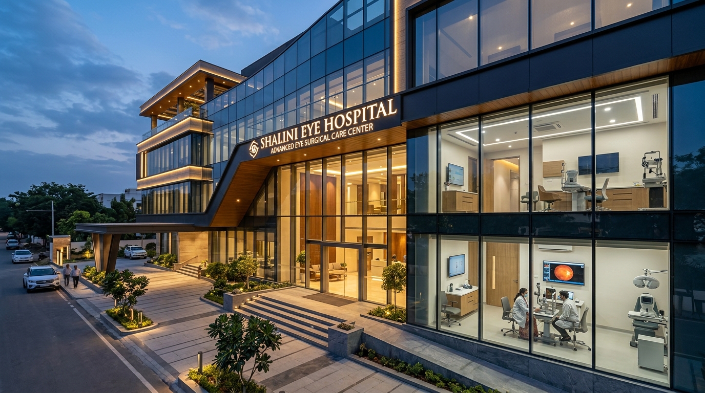 Shalini Eye Hospital Modern Facade