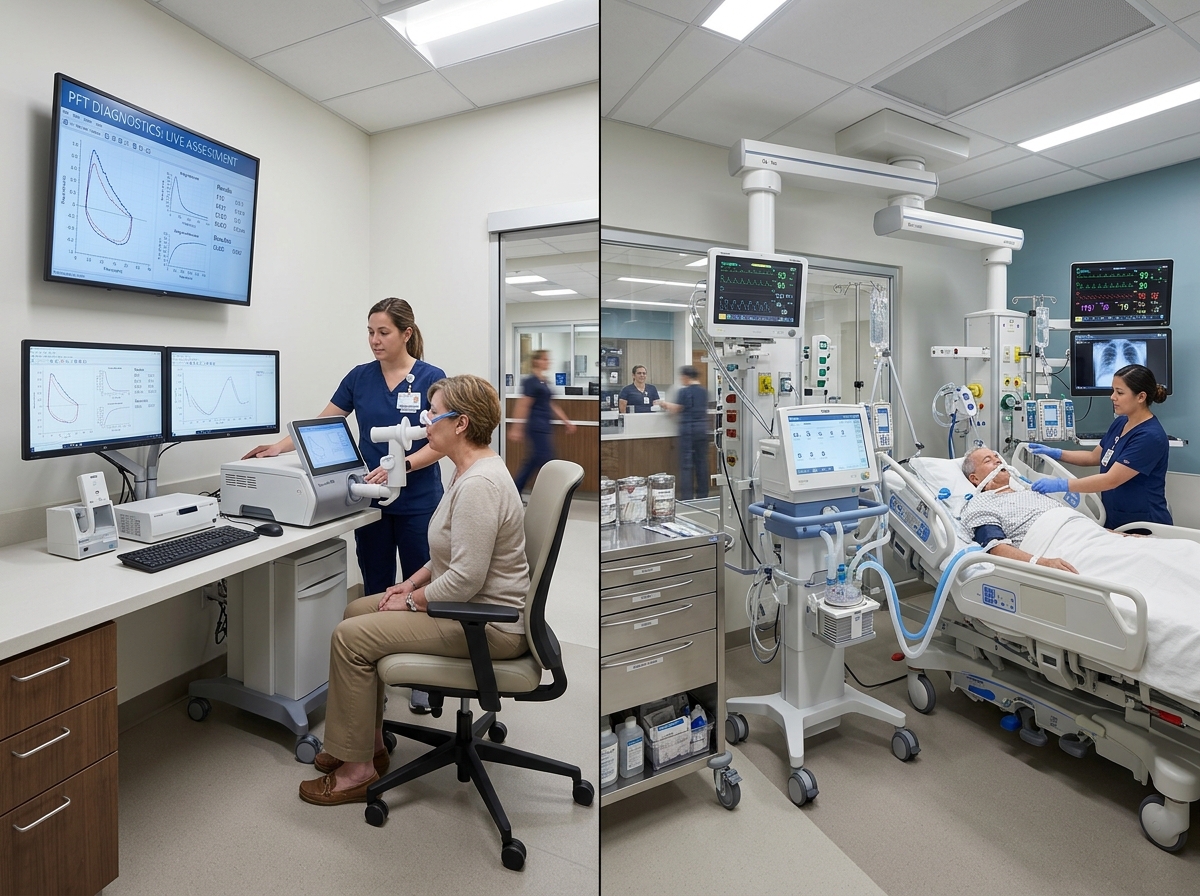 Diagnostic Spirometry & ICU Unit